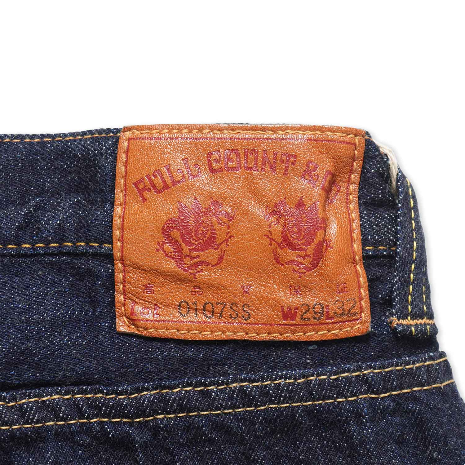 FULLCOUNT �ե륫����� �ѥ�� "Womens Wide Straight ��Monroe�� Denim (Super Smooth)"  0107SS