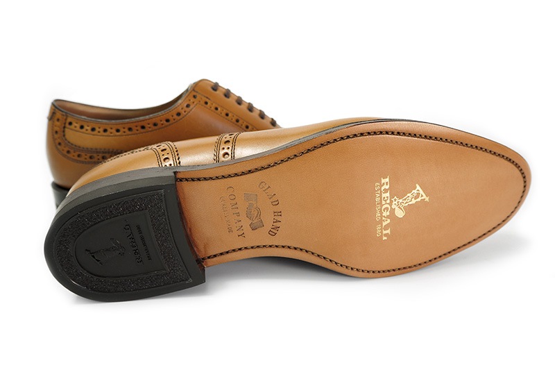 GLAD HAND ����åɥϥ�� ���å����ե����ɥ��塼�� GLAD HAND��REGAL ��SEMI BROGUE OXFORD SHOES�� GLAD-SEMI-BROGUE