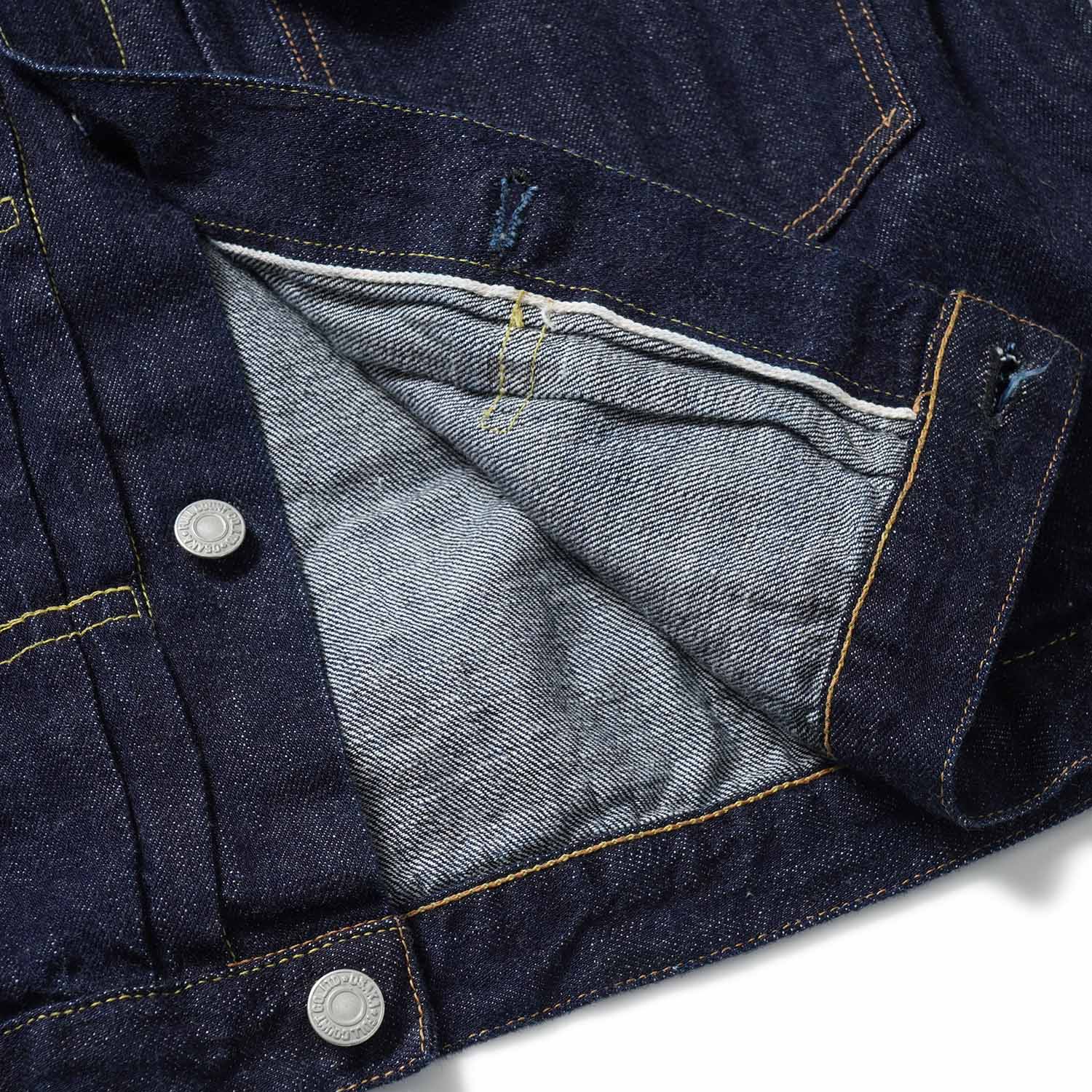 FULLCOUNT �ե륫����ȡ��ǥ˥� ���㥱�åȡ���Type 1 Denim Jacket (Super Smooth)��  ONE WASH  2107SSW