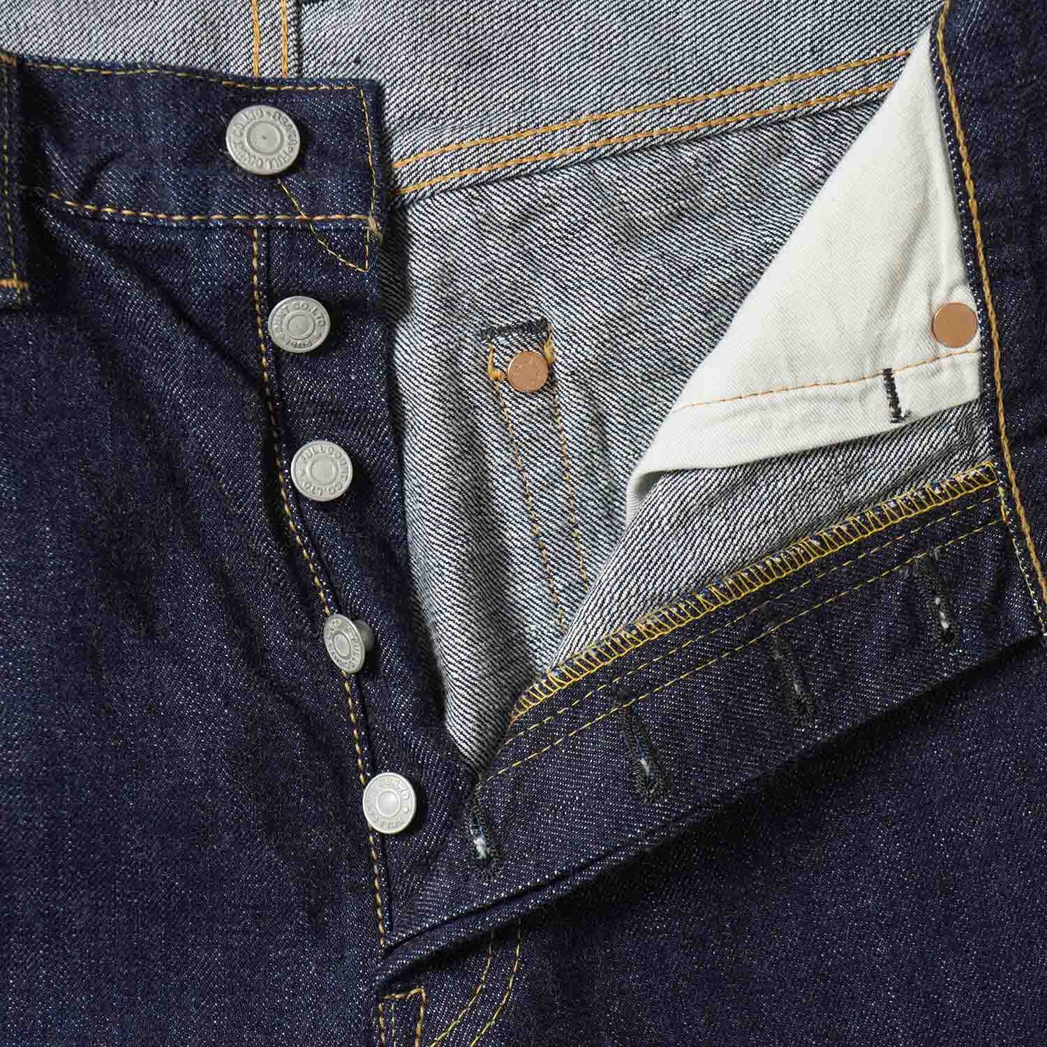 FULLCOUNT �ե륫����� �ѥ��  "Clean Straight Denim"  ONE WASH  1103W-23