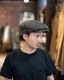 Nigel Cabourn �ʥ������륱���ܥ� ˹�� ���㥹���å�  "CASQUETTE BLACK CHAMBRAY HEMP"  80490066001