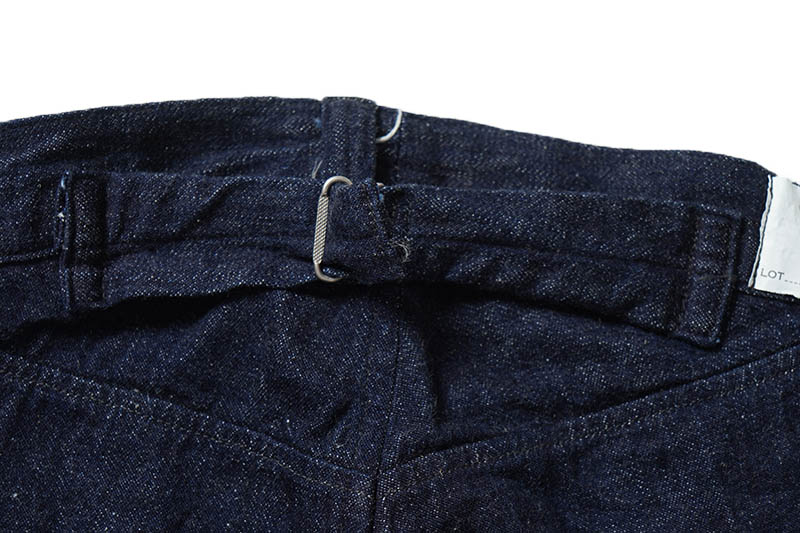 ڥ󥦥åWAREHOUSE ϥ ѥ  Lot 1237 1900S INDIGO BLUE and WHITE CHECK WAIST OVERALL"  1237-OW(25SS)