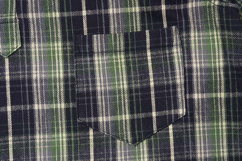 WAREHOUSE �������ϥ��� ����� Lot 3063 "1930'S WPA ONE POCKET PULLOVER SHIRTS"  3063-GRN(25S)