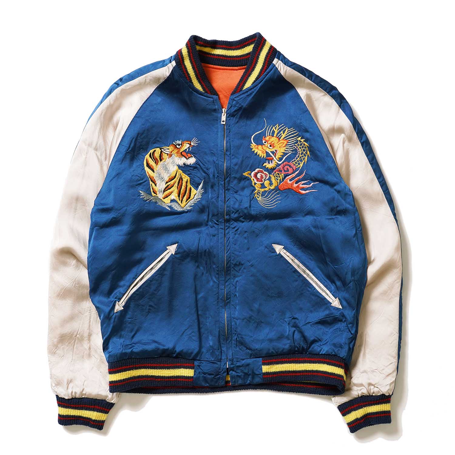 TAILOR TOYO �ơ��顼���� ��������� ���� Late 1940s Style Acetate Souvenir Jacket KOSHO & CO. Special Edition ��EAGLE & DRAGON�� �� ��JAPAN MAP�� TT15911