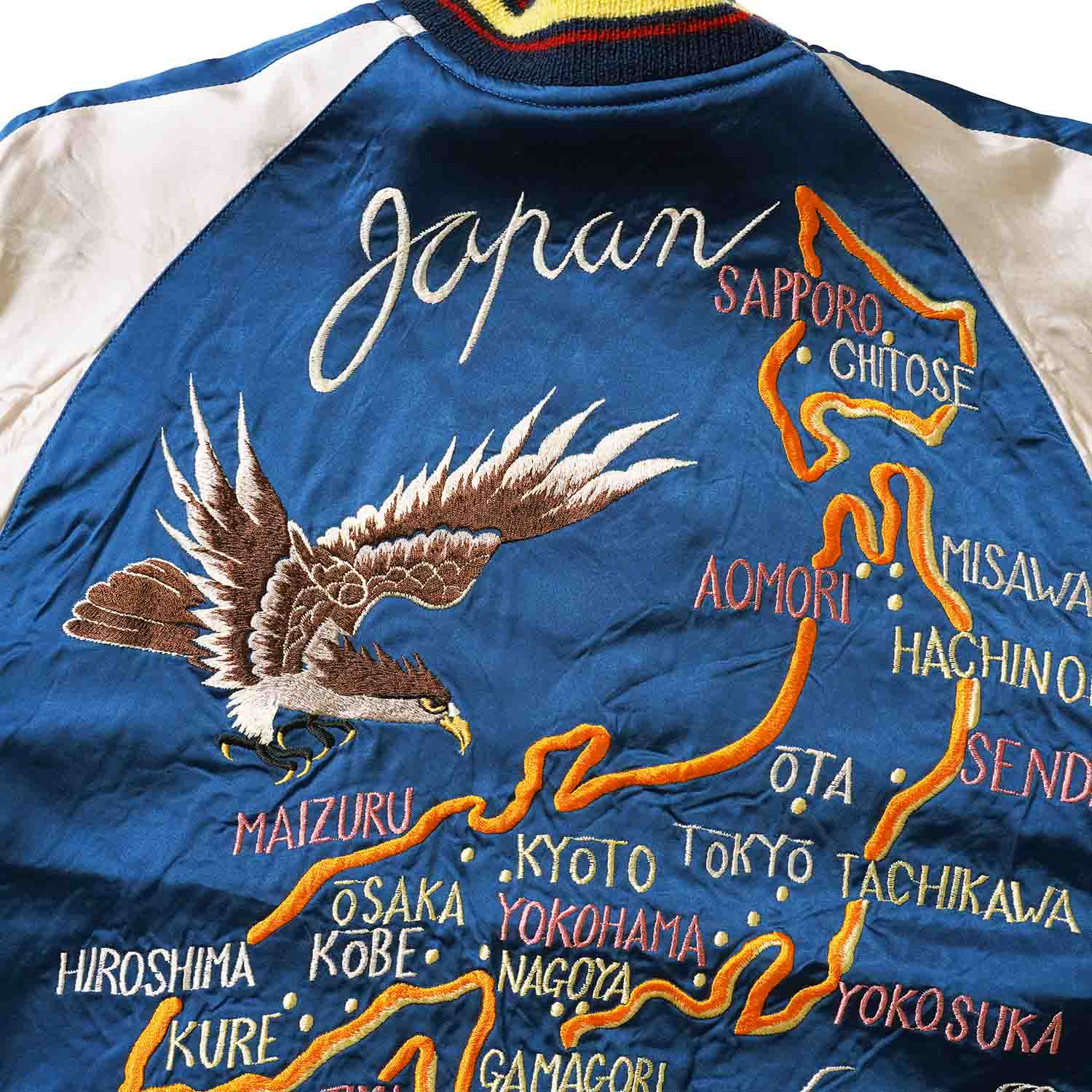 TAILOR TOYO �ơ��顼���� ��������� ���� Late 1940s Style Acetate Souvenir Jacket KOSHO & CO. Special Edition ��EAGLE & DRAGON�� �� ��JAPAN MAP�� TT15911