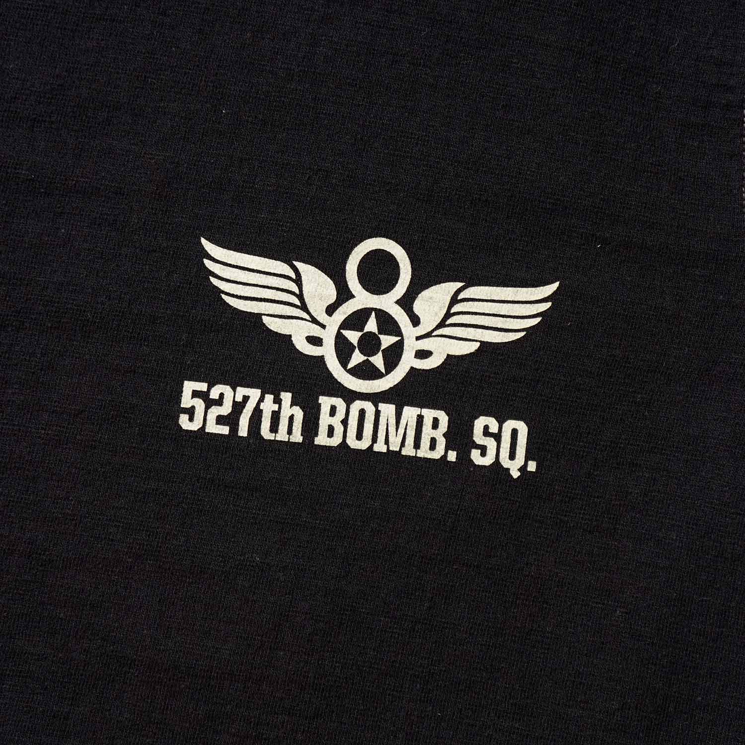 BUZZ RICKSON'S �Х��ꥯ���� ȾµT����� SLUB YARN T-SHIRT "527th BOMB.SQ." BR79731