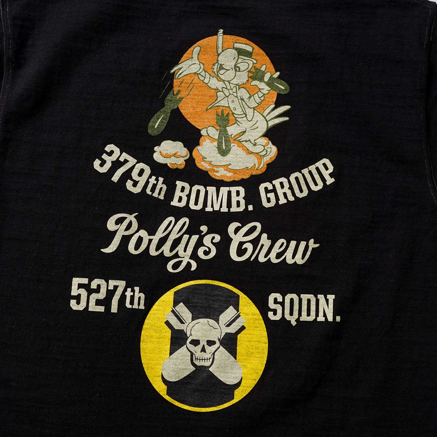 BUZZ RICKSON'S �Х��ꥯ���� ȾµT����� SLUB YARN T-SHIRT "527th BOMB.SQ." BR79731