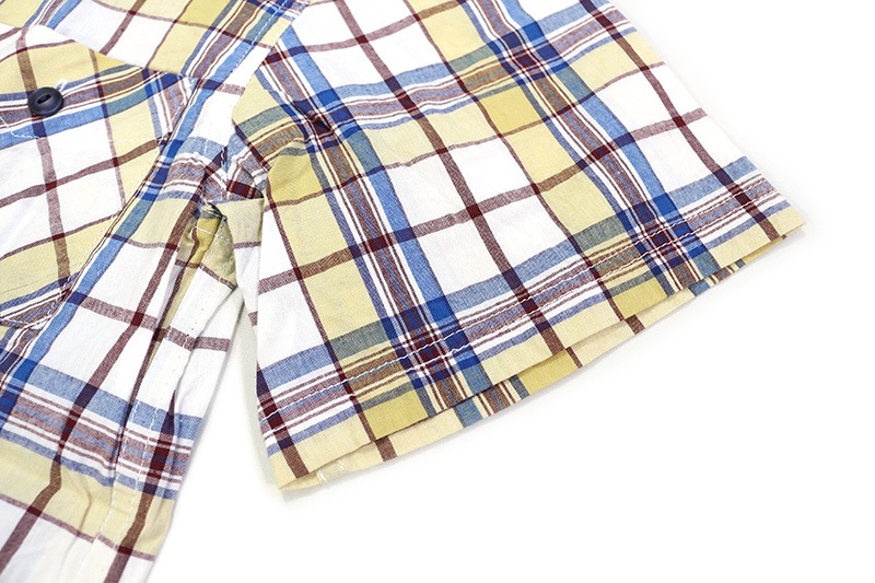 UNATELA(���ʥƥ�) Ⱦµ����� ��CHECK S/S WORK SHIRT�� UNA-55006