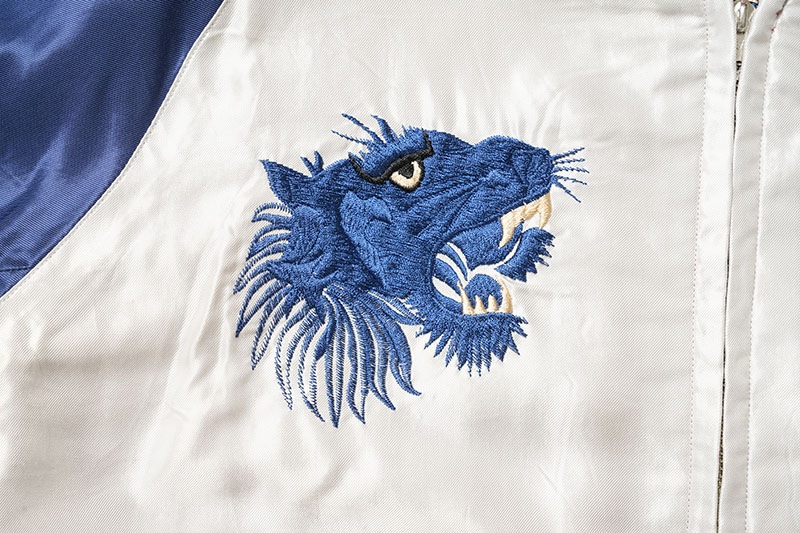 TAILOR TOYO ơ顼ΡMid 1950s Style Acetate Souvenir JacketEAGLE  BLUE TIGERɡTT15790-170