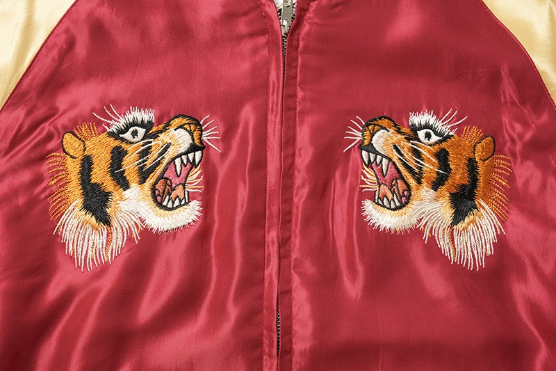 TAILOR TOYO ơ顼ΡMid 1950s Style Acetate Souvenir JacketEAGLE  BLUE TIGERɡTT15790-170