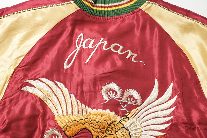 TAILOR TOYO ơ顼ΡMid 1950s Style Acetate Souvenir JacketEAGLE  BLUE TIGERɡTT15790-170