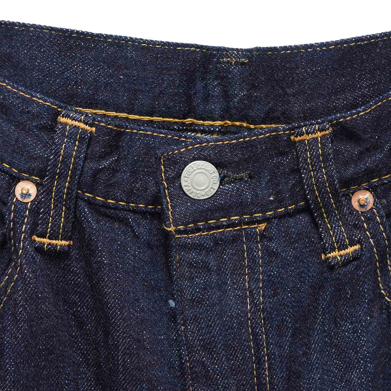 FULLCOUNT �ե륫����� �ѥ�� FULLCOUNT x THE DECORUM  "Womens Wide Straight ��Monroe�� Denim (Super Smooth)"  DCRM0107SS-FC