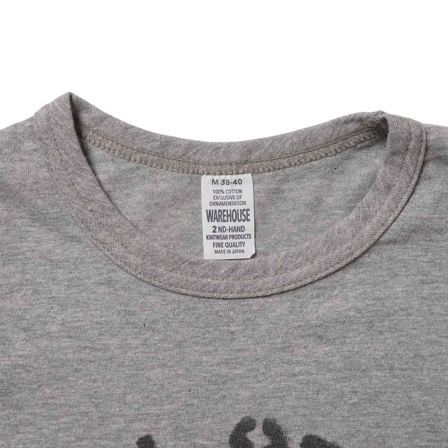 WAREHOUSE �������ϥ��� Ⱦµ T����� Lot 4064 "KEEP UP THE FIRE" 4064-KEEP(26SS)