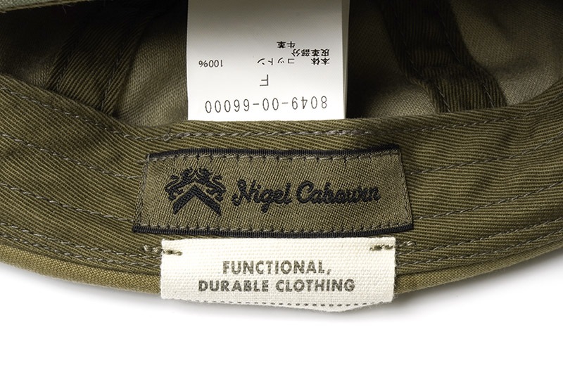 Nigel Cabourn �ʥ������륱���ܥ� ˹�� ����å�  "ROLL CAP FADE CAMO"  80490066000