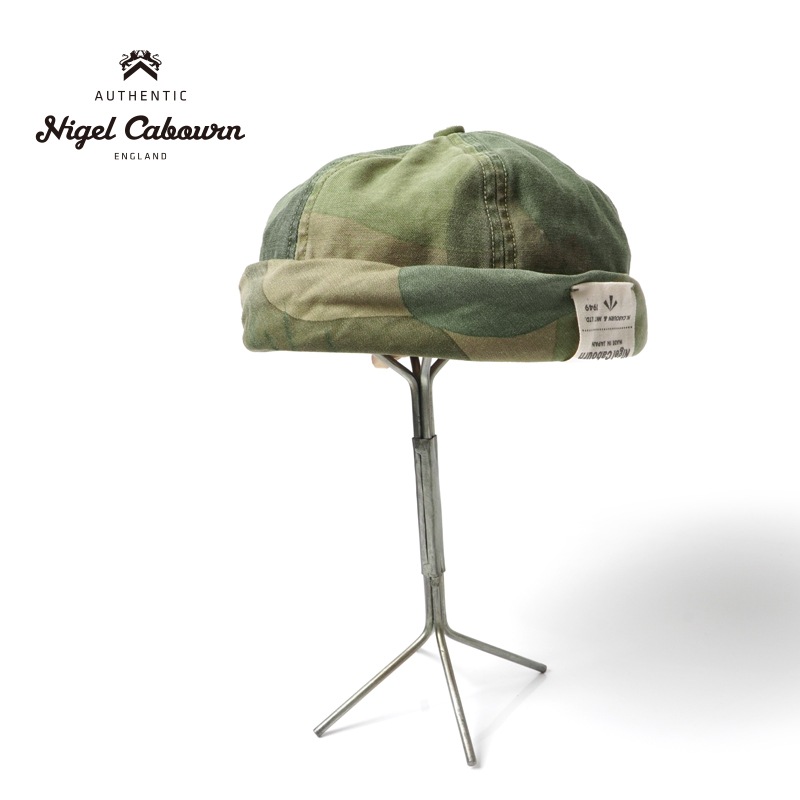 Nigel Cabourn �ʥ������륱���ܥ� ˹�� ����å�  "ROLL CAP FADE CAMO"  80490066000