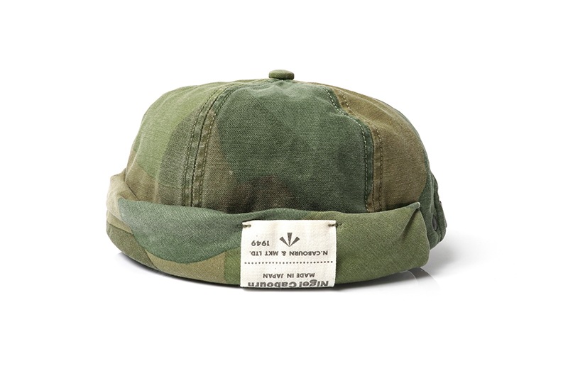 Nigel Cabourn �ʥ������륱���ܥ� ˹�� ����å�  "ROLL CAP FADE CAMO"  80490066000