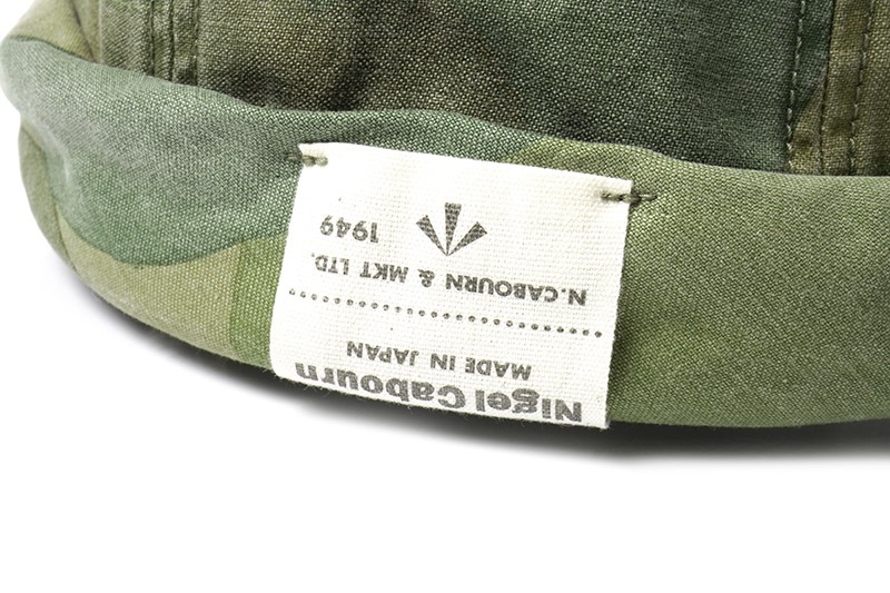 Nigel Cabourn �ʥ������륱���ܥ� ˹�� ����å�  "ROLL CAP FADE CAMO"  80490066000