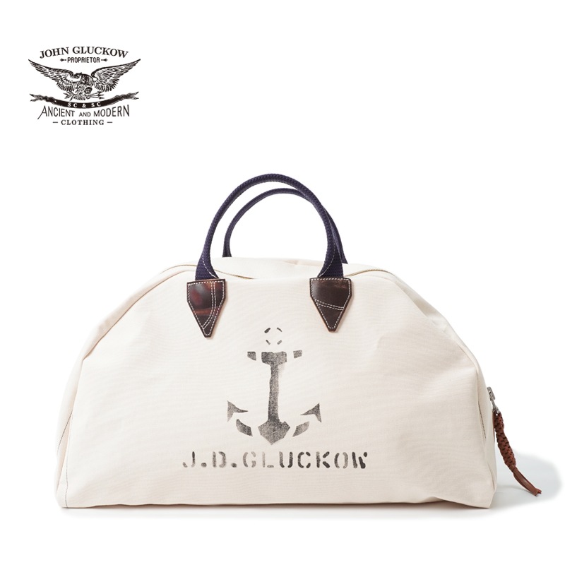 JOHN GLUCKOW ����󥰥�å������ȥ�󥸥å� �Хå���Lot JG-B03��"Sailor's Transit Bag"��JG-B03