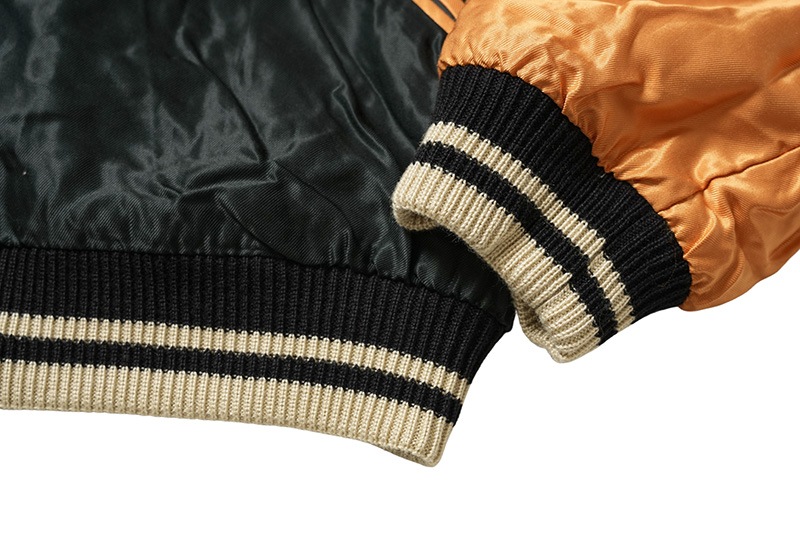 TAILOR TOYO ơ顼ΡLate 1950s Style Acetate Souvenir Jacket  ALASKAN EAGLE  DOG SLED  TT15790-128