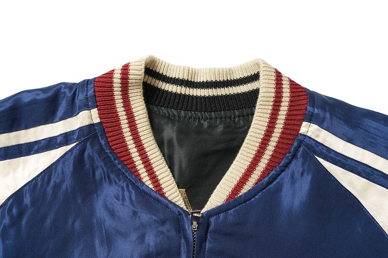 TAILOR TOYO ơ顼ΡLate 1950s Style Acetate Souvenir Jacket  ALASKAN EAGLE  DOG SLED  TT15790-128
