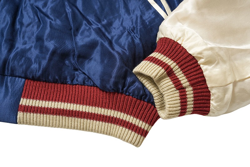 TAILOR TOYO ơ顼ΡLate 1950s Style Acetate Souvenir Jacket  ALASKAN EAGLE  DOG SLED  TT15790-128