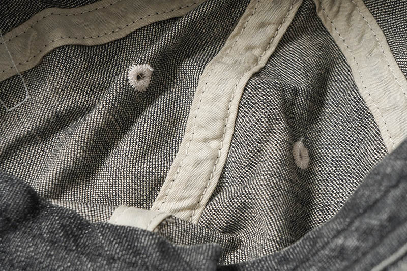 FULLCOUNT �ե륫����� ����å� ˹�� "6PANEL DENIM BASEBALL CAP F PATCH VINTAGE WASH" 6843HW