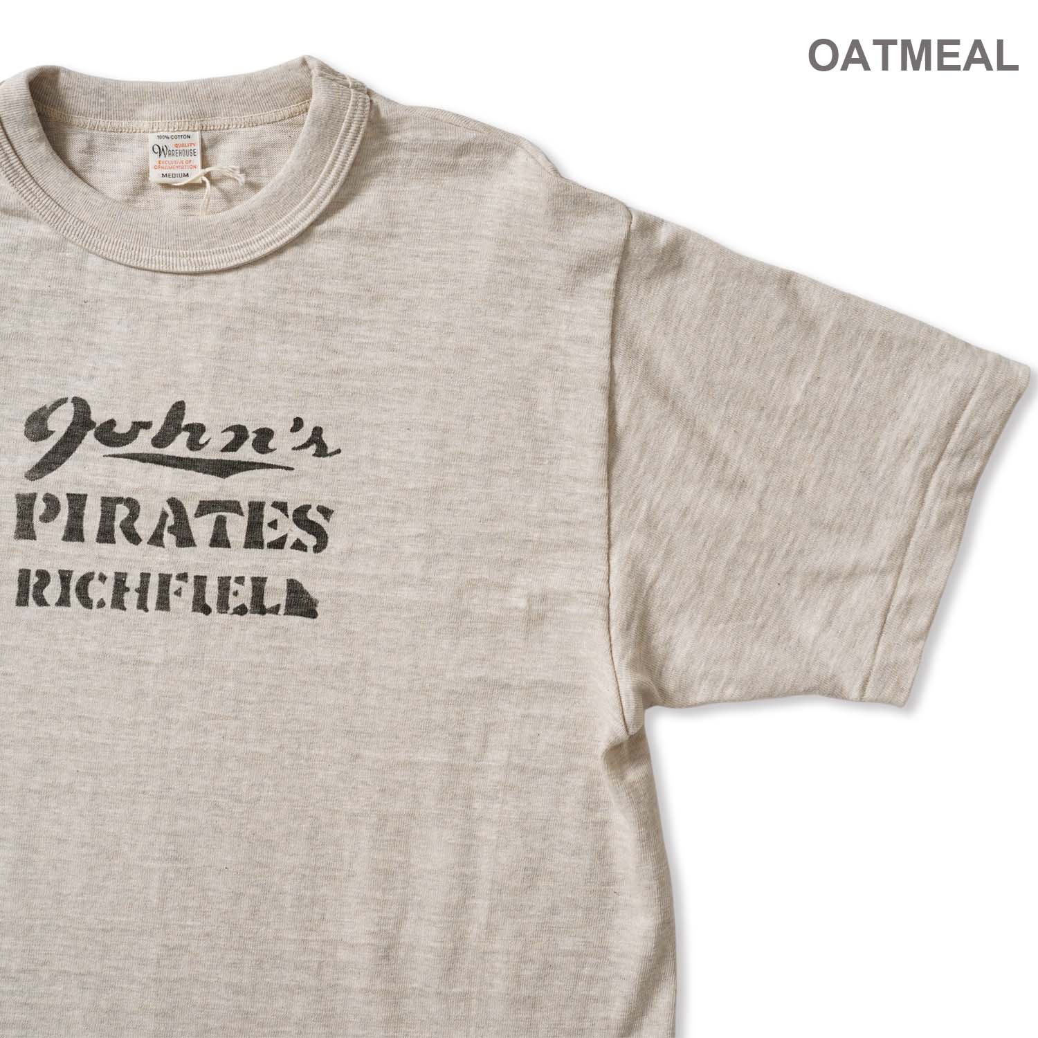 WAREHOUSE �������ϥ��� Ⱦµ T����� Lot 4601 "PIRATES" 4601-PIRATES(26SS)
