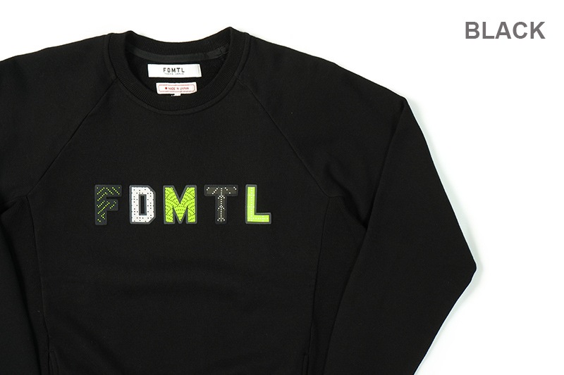 FDMTL �ե������󥿥� �������å� SASHIKO LOGO SWEAT SHAIRT FA19/CS31