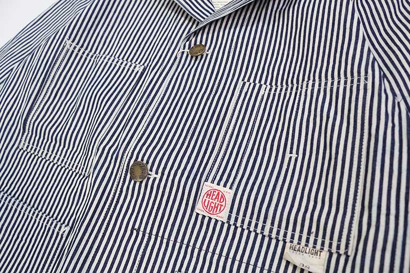 HEADLIGHT إåɥ饤 㥱å  "HEADLIGHT 11oz. EXPRESS STRIPE WW II WORK COAT"  HD15235