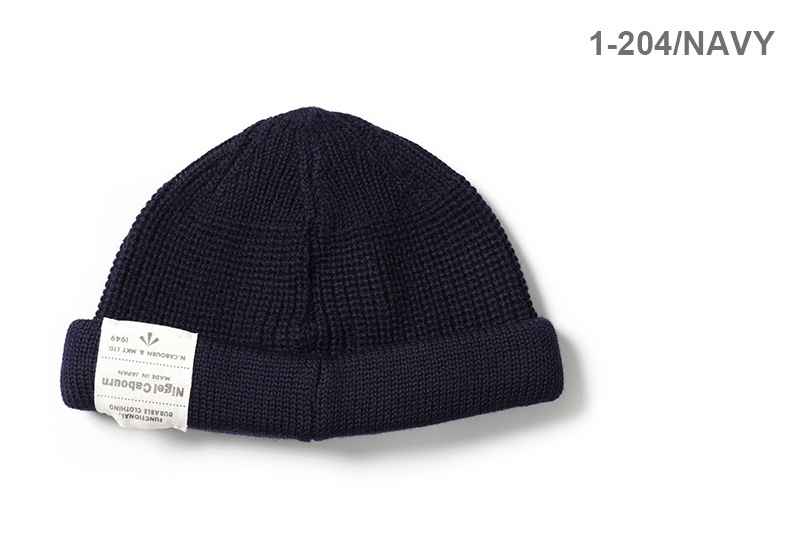 Nigel Cabourn �ʥ������륱���ܥ� ˹�� ����å�  "BEANIE WOOL"  80490066010