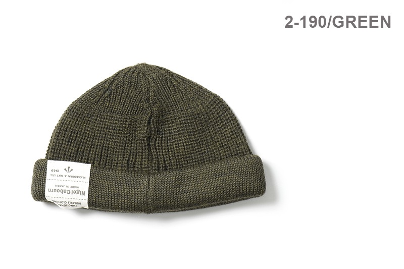 Nigel Cabourn �ʥ������륱���ܥ� ˹�� ����å�  "BEANIE WOOL"  80490066010