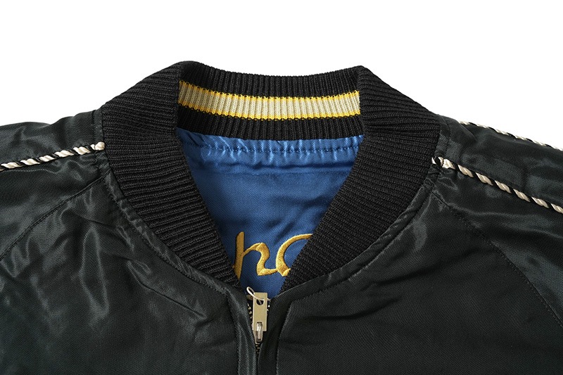 TAILOR TOYO �ơ��顼���Ρ����������Mid 1950s Style Acetate Souvenir Jacket  ��WHITE TIGER�� �� ��GOLD DRAGON��  TT15790-119