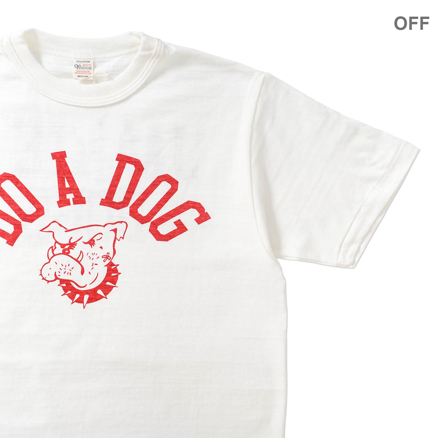 WAREHOUSE �������ϥ��� Ⱦµ T����� Lot 4601 "DO A DOG" 4601-DO A DOG(26SS)