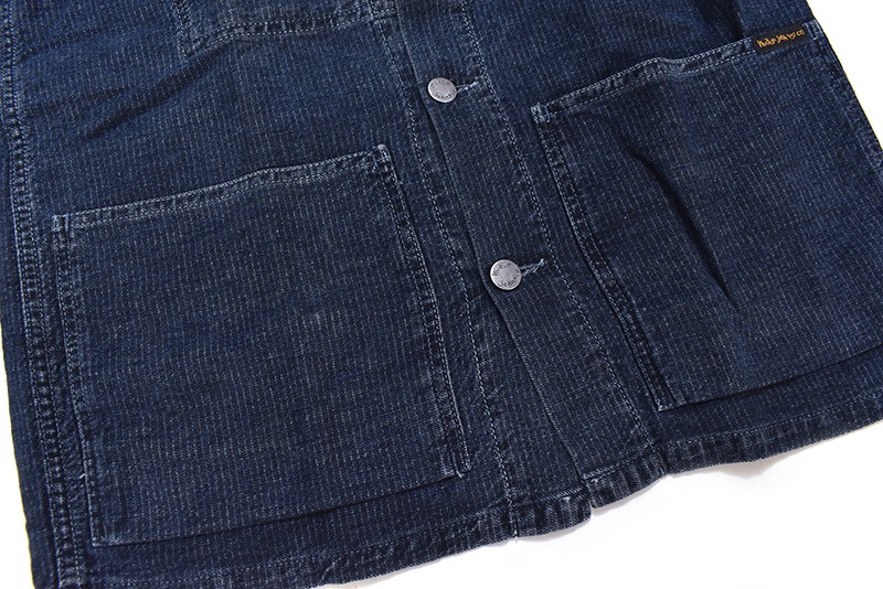 nudie jeans �̡��ǥ��������� Ⱦµ����� SVANTE STRIPE WORKER SHIRT 140531