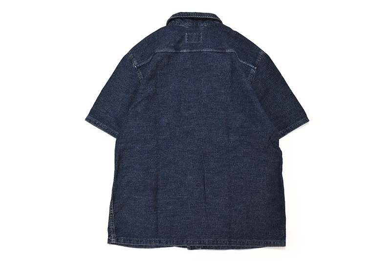 nudie jeans �̡��ǥ��������� Ⱦµ����� SVANTE STRIPE WORKER SHIRT 140531