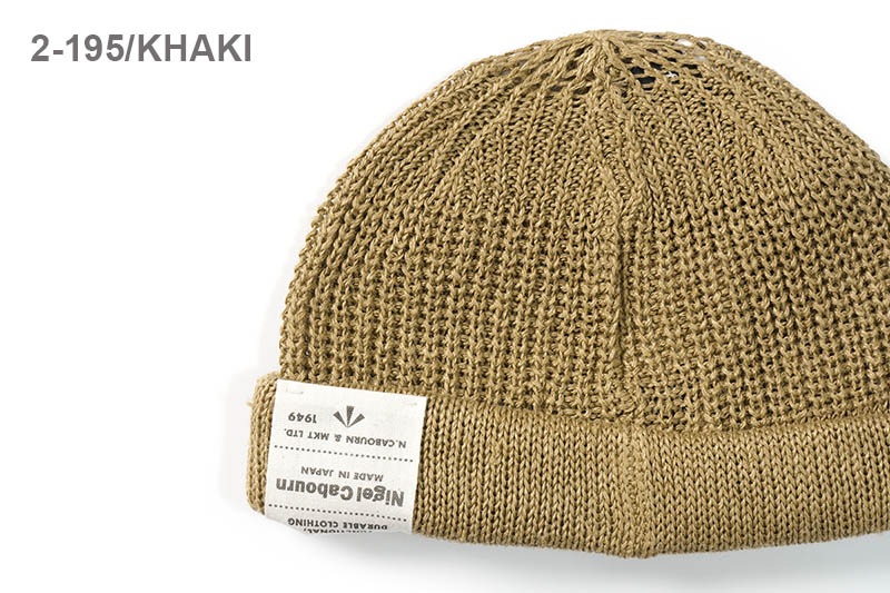 Nigel Cabourn �ʥ������륱���ܥ� ˹�� ����å�  "BEANIE HEMP"  80490066015