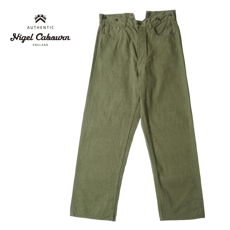 ڥ󥦥åNigel Cabourn ʥ륱ܥ  ѥ "RAILMAN DENIME PANT"  80500050025