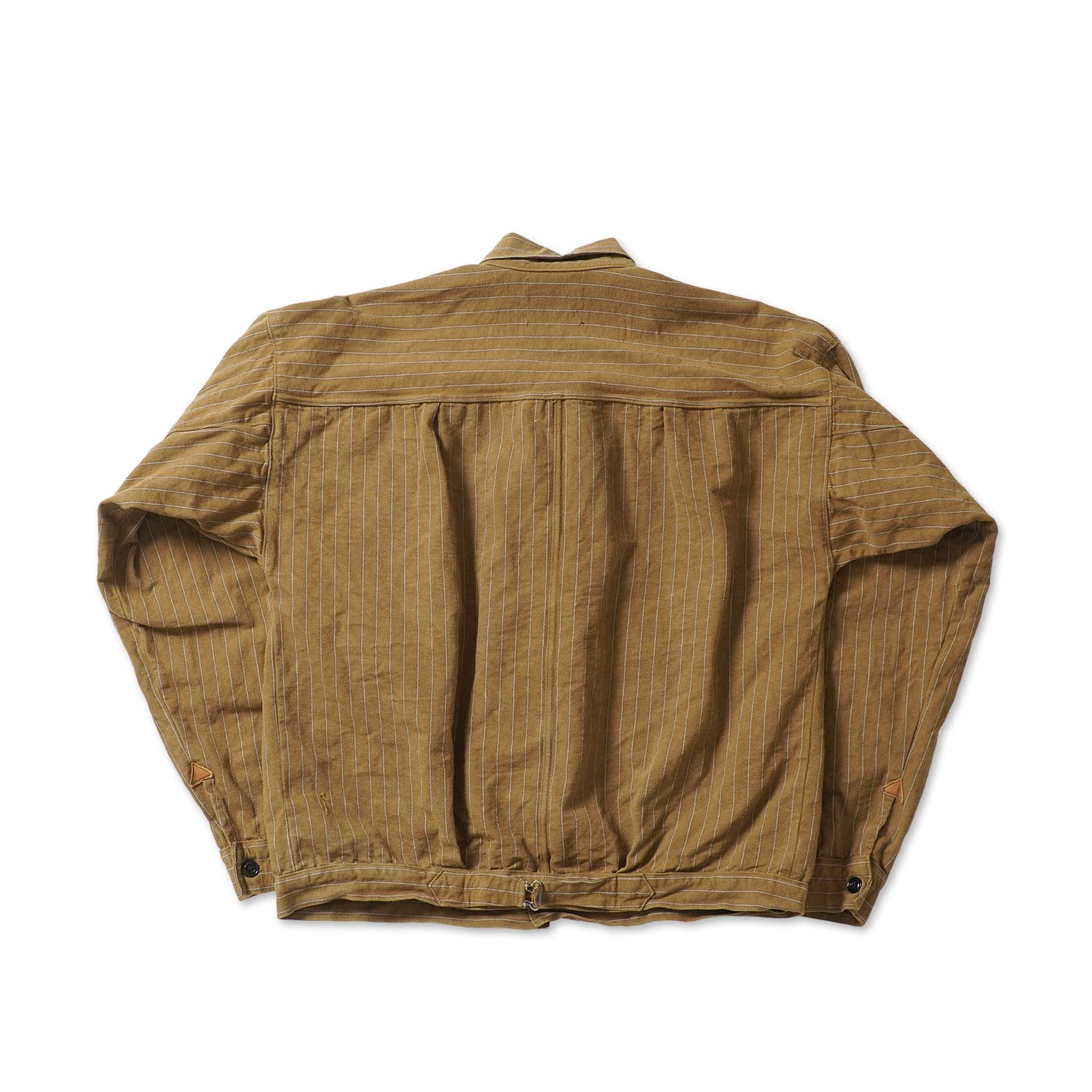 �ڥ�󥦥��å����WAREHOUSE �������ϥ��������㥱�å�  Lot 2214  "1880 HEAVY LEATHER BOUND BROWSE" DUCK STRIPE  2214-DUCK-OW