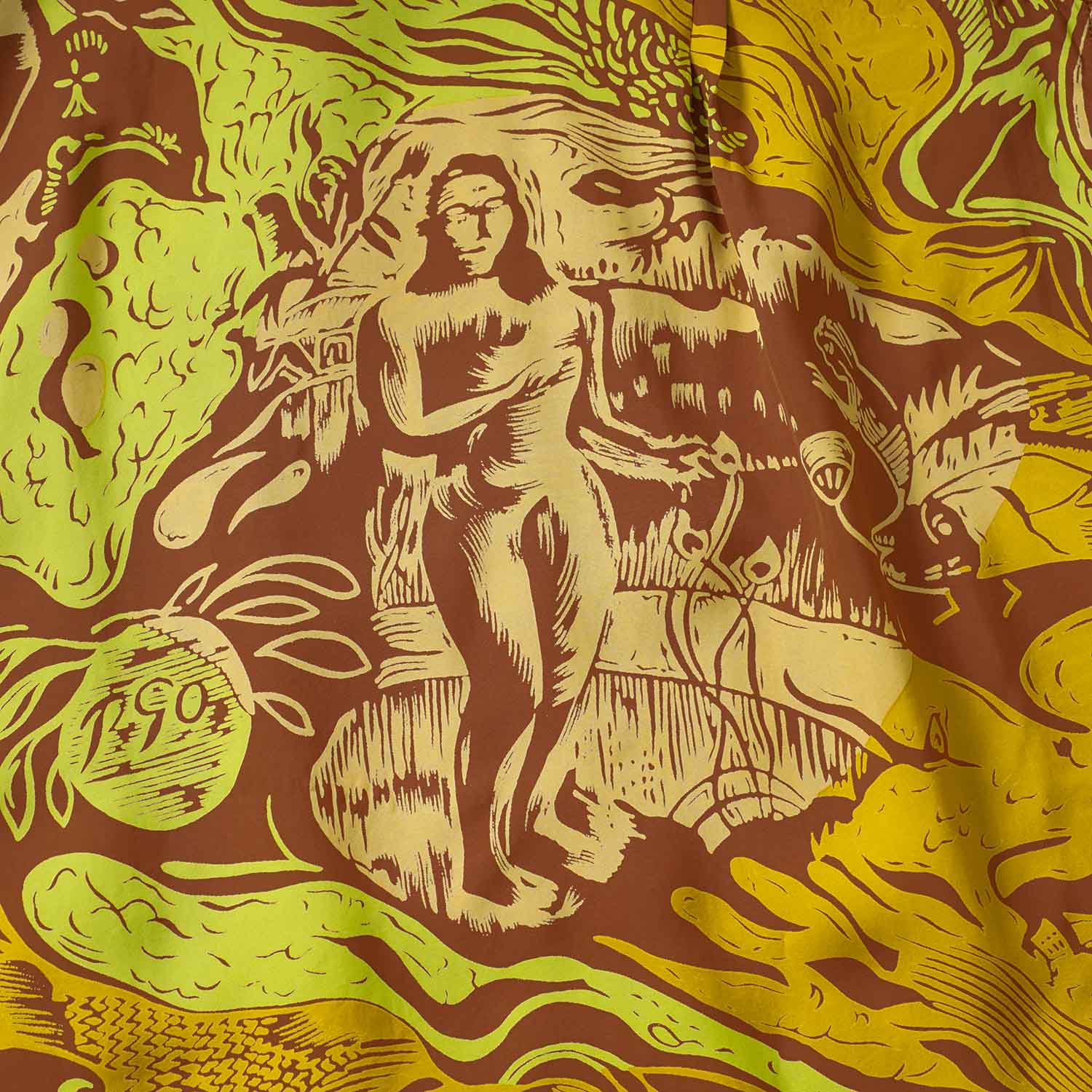 SUN SURF ���󥵡��� Ĺµ �����ϥ���� SUN SURF SPECIAL EDITION ��GAUGUIN WOODCUT MYSTIC�� (LONG SLEEVE) SS29674