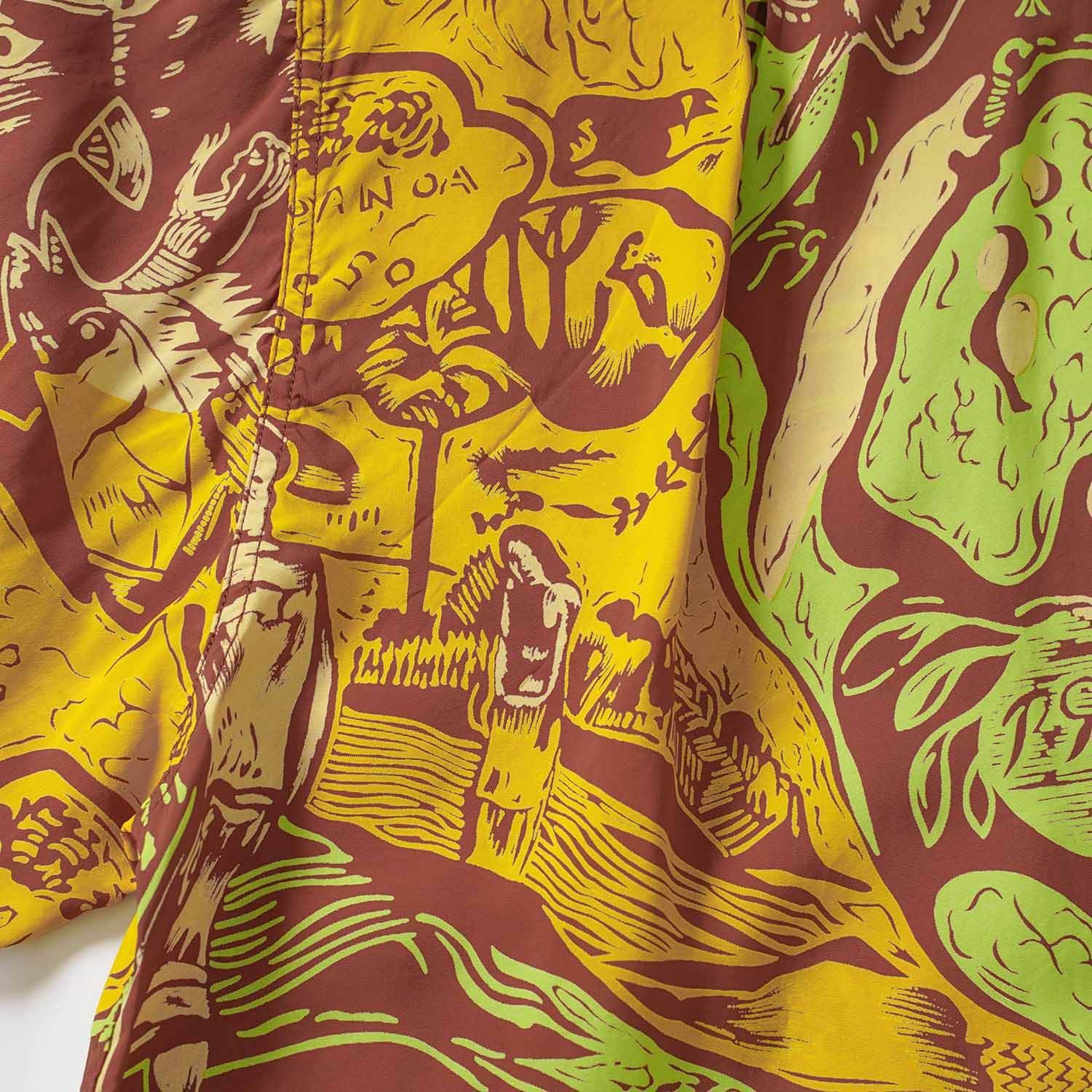 SUN SURF ���󥵡��� Ĺµ �����ϥ���� SUN SURF SPECIAL EDITION ��GAUGUIN WOODCUT MYSTIC�� (LONG SLEEVE) SS29674