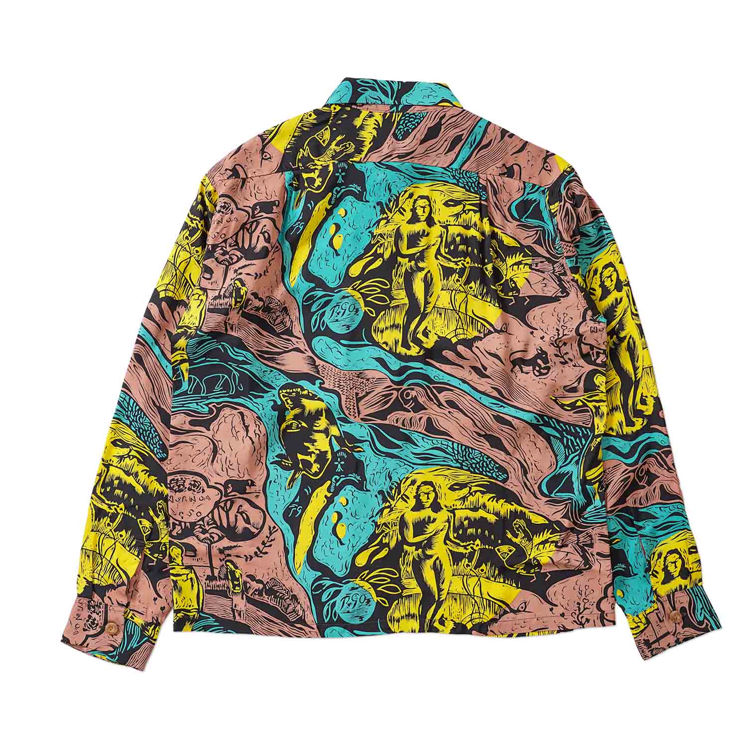 SUN SURF ���󥵡��� Ĺµ �����ϥ���� SUN SURF SPECIAL EDITION ��GAUGUIN WOODCUT MYSTIC�� (LONG SLEEVE) SS29674