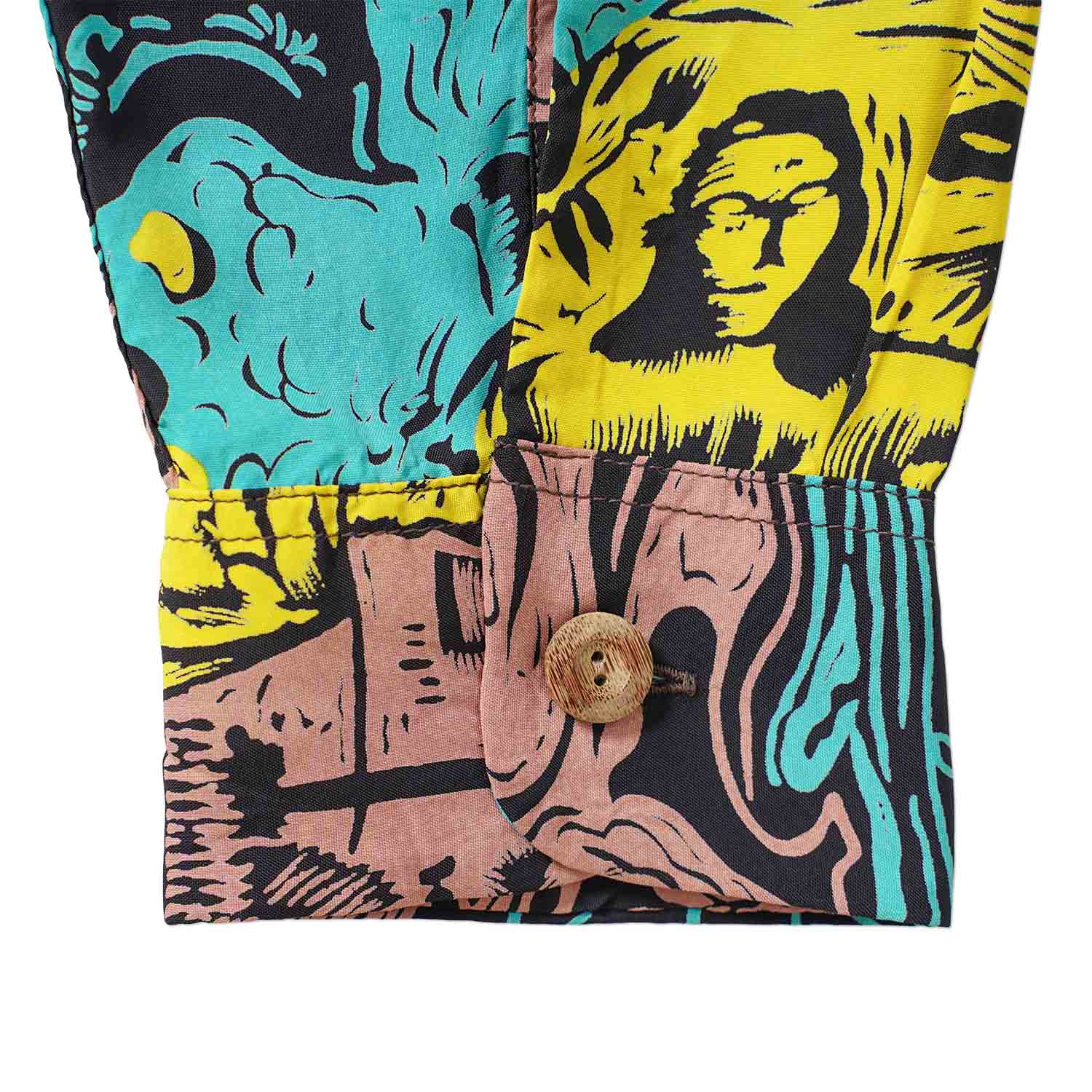 SUN SURF ���󥵡��� Ĺµ �����ϥ���� SUN SURF SPECIAL EDITION ��GAUGUIN WOODCUT MYSTIC�� (LONG SLEEVE) SS29674