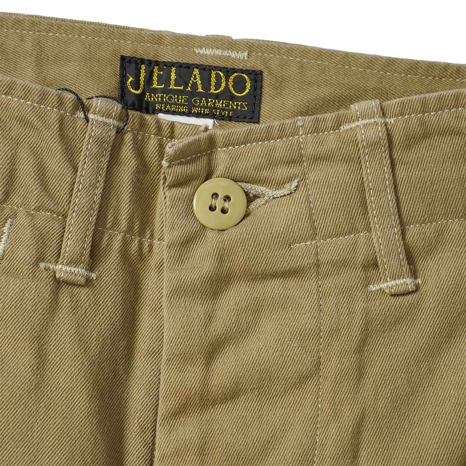 JELADO �����顼�� �ѥ�� "41 Khaki Lastresort Chino Cloth" AG94341A