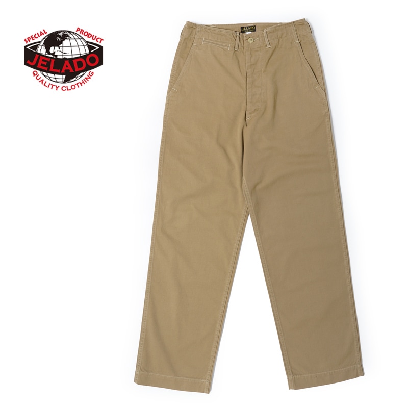 JELADO �����顼�� �ѥ�� "41 Khaki Lastresort Chino Cloth" AG94341A