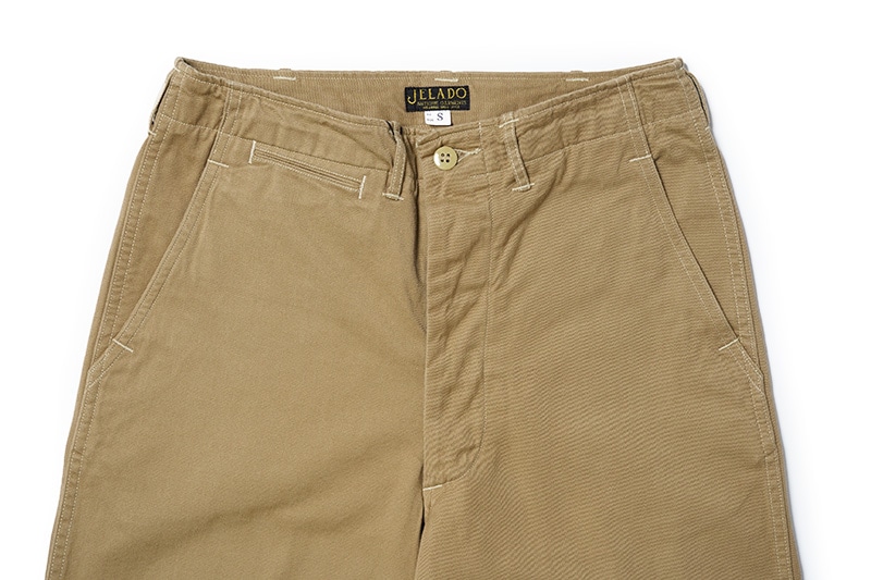 JELADO �����顼�� �ѥ�� "41 Khaki Lastresort Chino Cloth" AG94341A