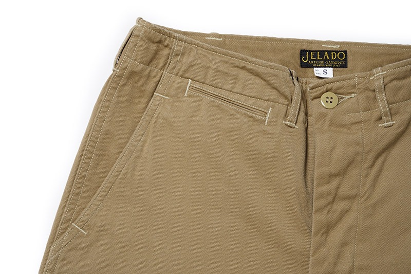 JELADO �����顼�� �ѥ�� "41 Khaki Lastresort Chino Cloth" AG94341A