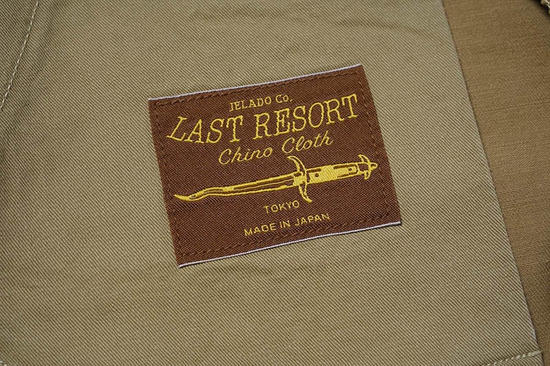 JELADO �����顼�� �ѥ�� "41 Khaki Lastresort Chino Cloth" AG94341A
