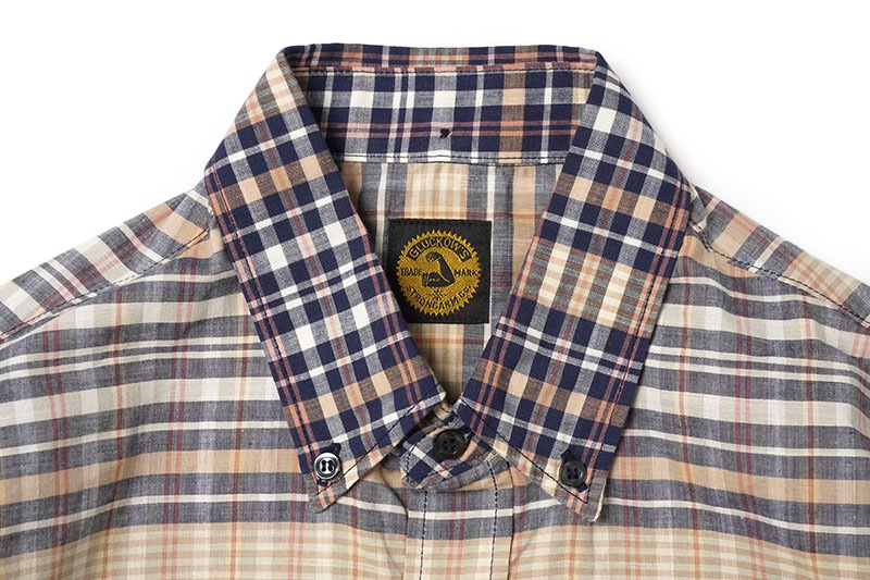 JOHN GLUCKOW ����󥰥�å��� Ĺµ�����  Lot JG-16  "King of the Madras Shirts"  JG-16(23S)
