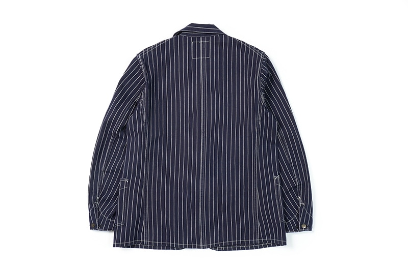 HEADLIGHT �إåɥ饤�� ���㥱�å�  "8oz. SPECIAL WOVEN STRIPE DENIM WORK COAT"  HD15647