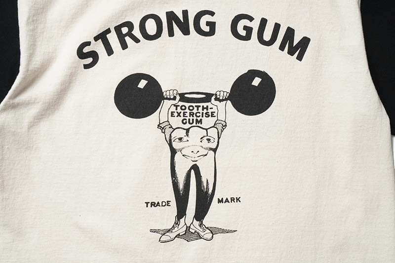 JELADO �����顼�ɡ�Ⱦµ T����ġ�"STORONG GUM Tee"��AB12230